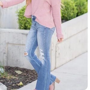 Y2K Flying Monkey Classic Blue Women's Jeans